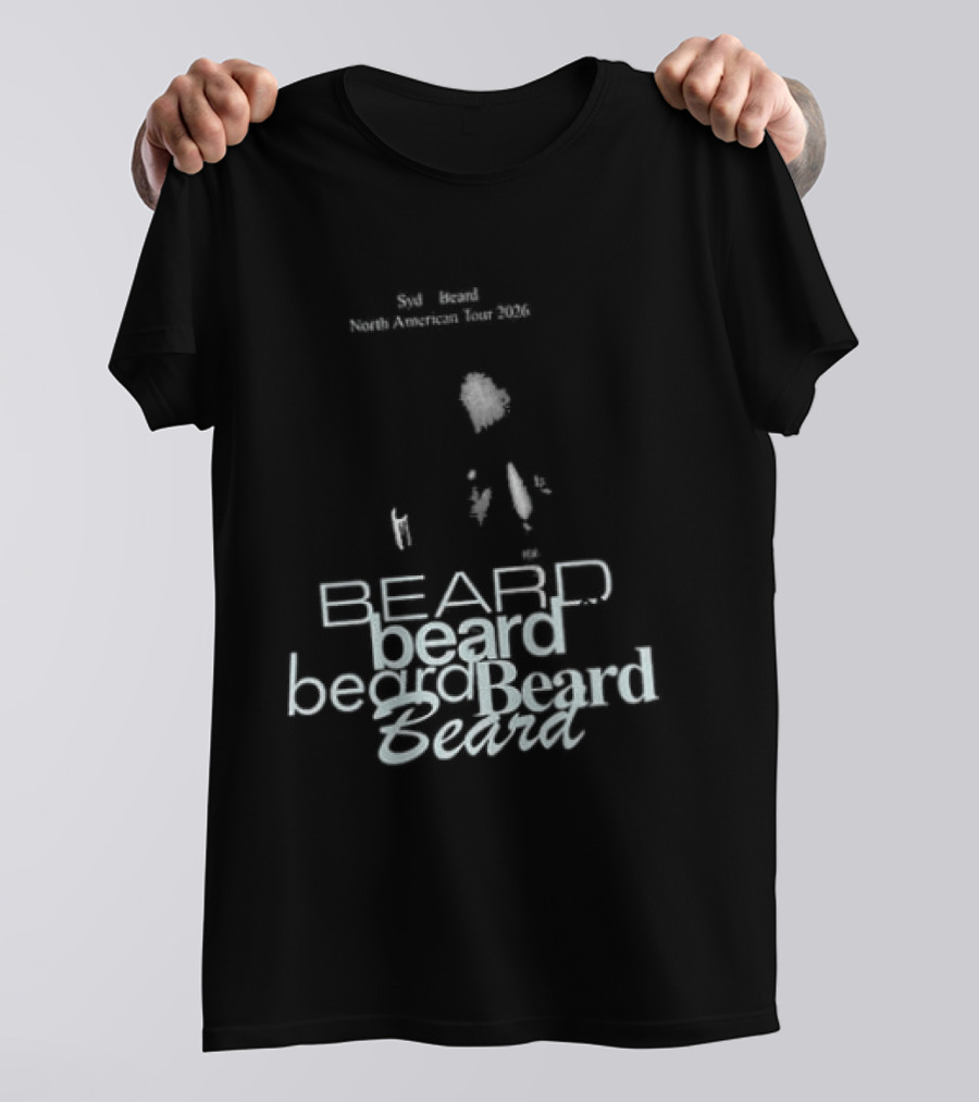 Syd Of The Internet Beard Tour 2026 North America November 7 Vancouver December 16 Los Angeles T-Shirt