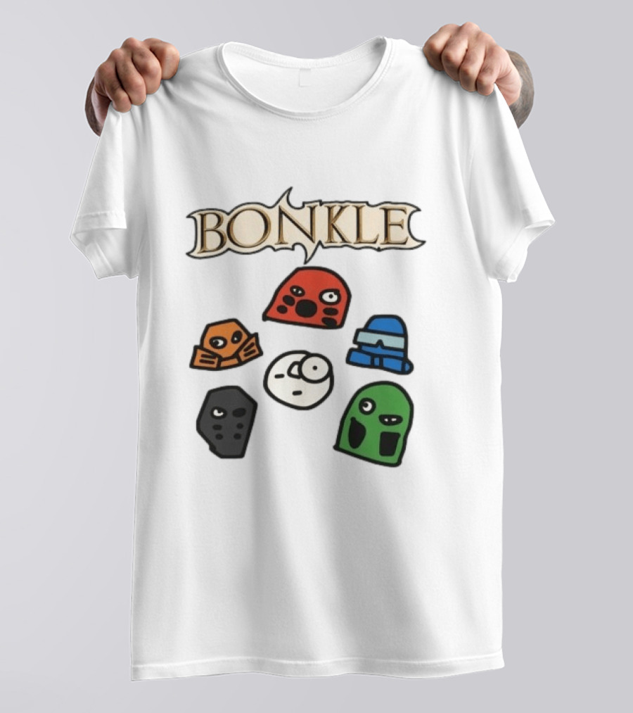 Bonkle Bionicle Toa Mata Masks Collection T-Shirt