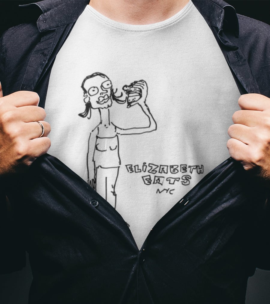 Elizabeth Eats Store Elizabetheatsnyc NYC Original T-Shirt