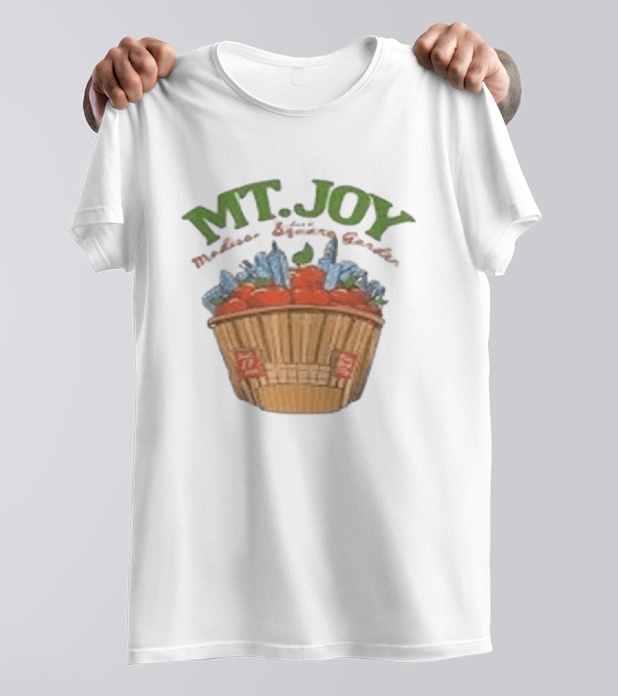 Mt Joy Farm Fresh Apples Basket Orchard T-Shirt