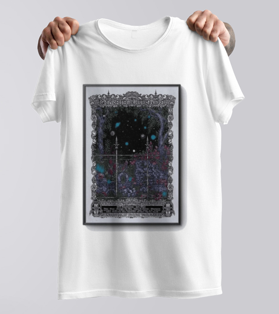 Iron Blossom Music Festival September 19 20 2026 Midtown Green Richmond VA T-Shirt