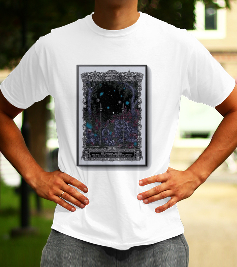 Iron Blossom Music Festival September 19 20 2026 Midtown Green Richmond VA T-Shirt