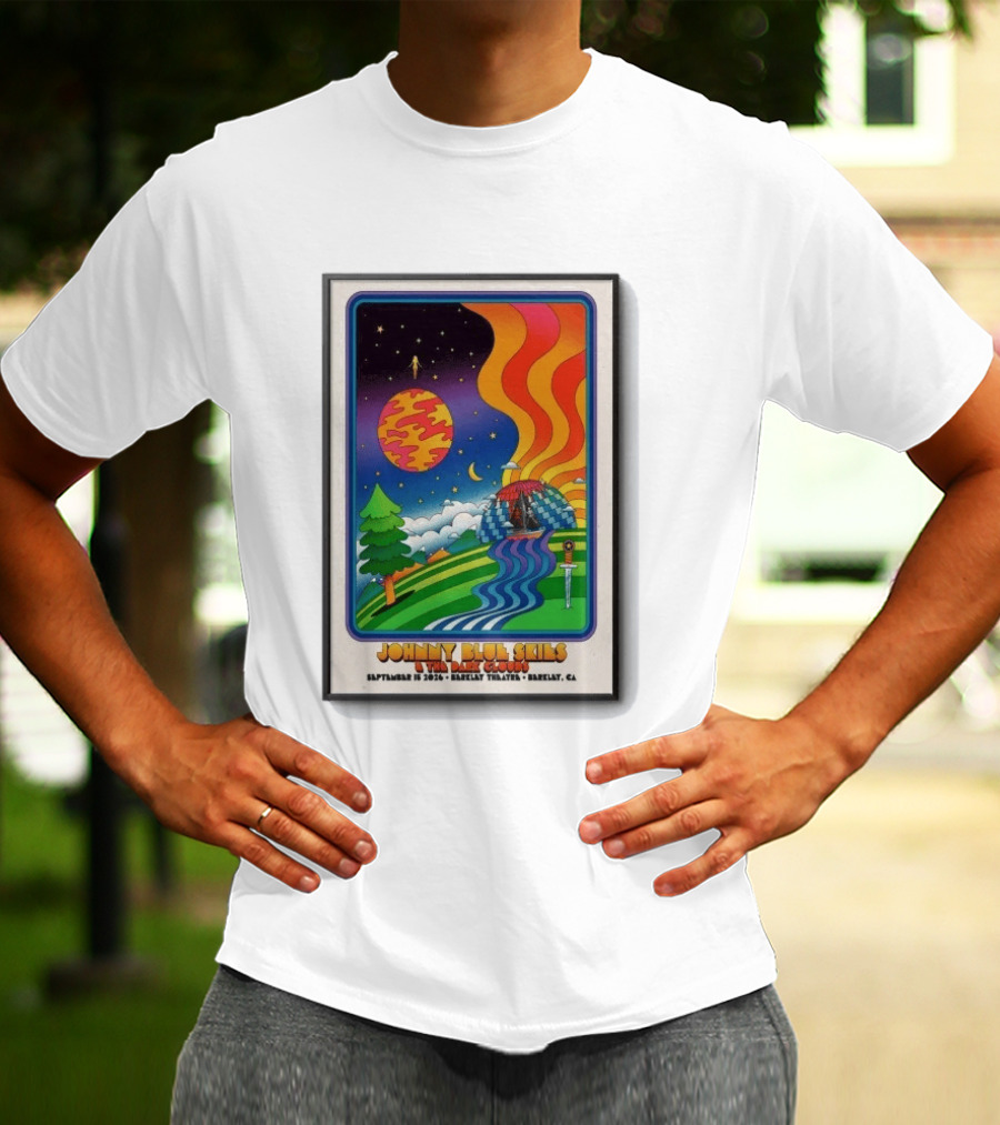 Johnny Blue Skies And The Dark Clouds Berkeley Theatre September 15 2026 Berkeley CA T-Shirt