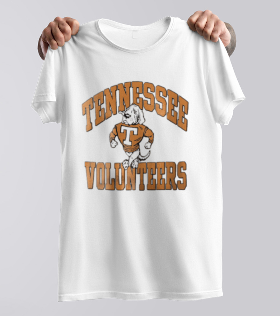 Tennessee Volunteers NCAA Cartoon Hound Dog T-Shirt