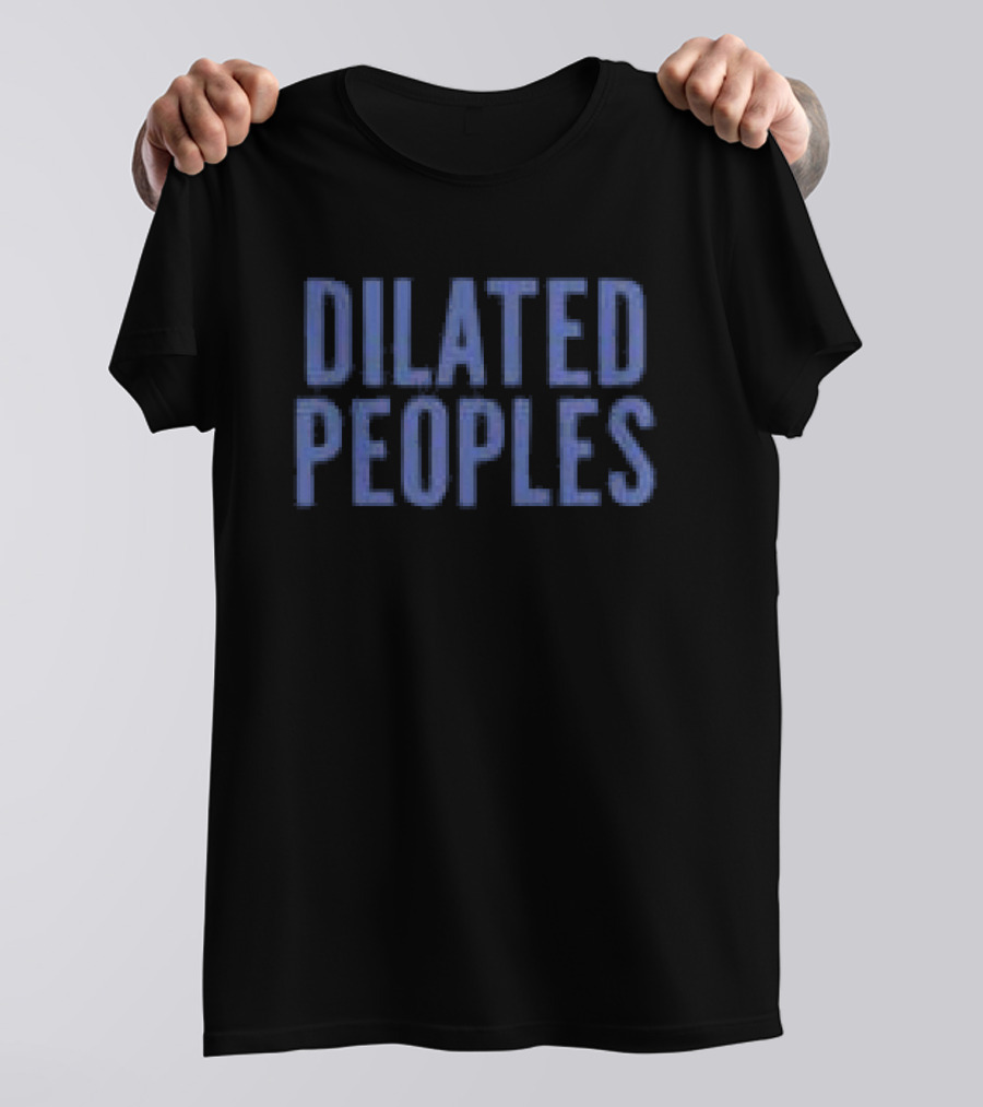 Dilated Peoples Store Black 2026 Tour Merchandise T-Shirt