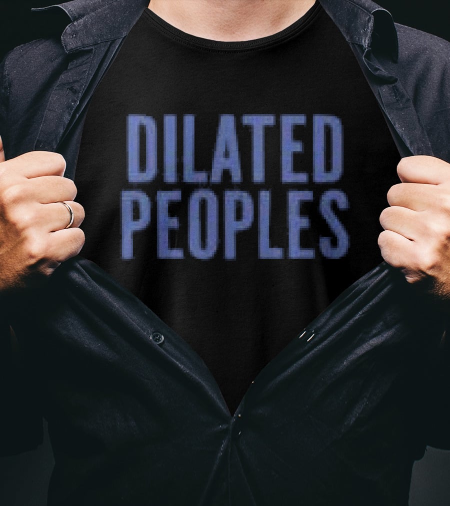 Dilated Peoples Store Black 2026 Tour Merchandise T-Shirt