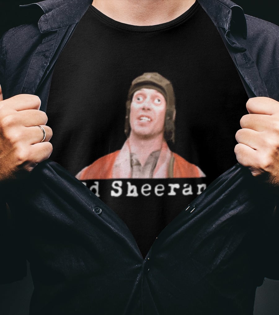 Ed Sheeran Steve Buscemi Meme Face Mashup T-Shirt
