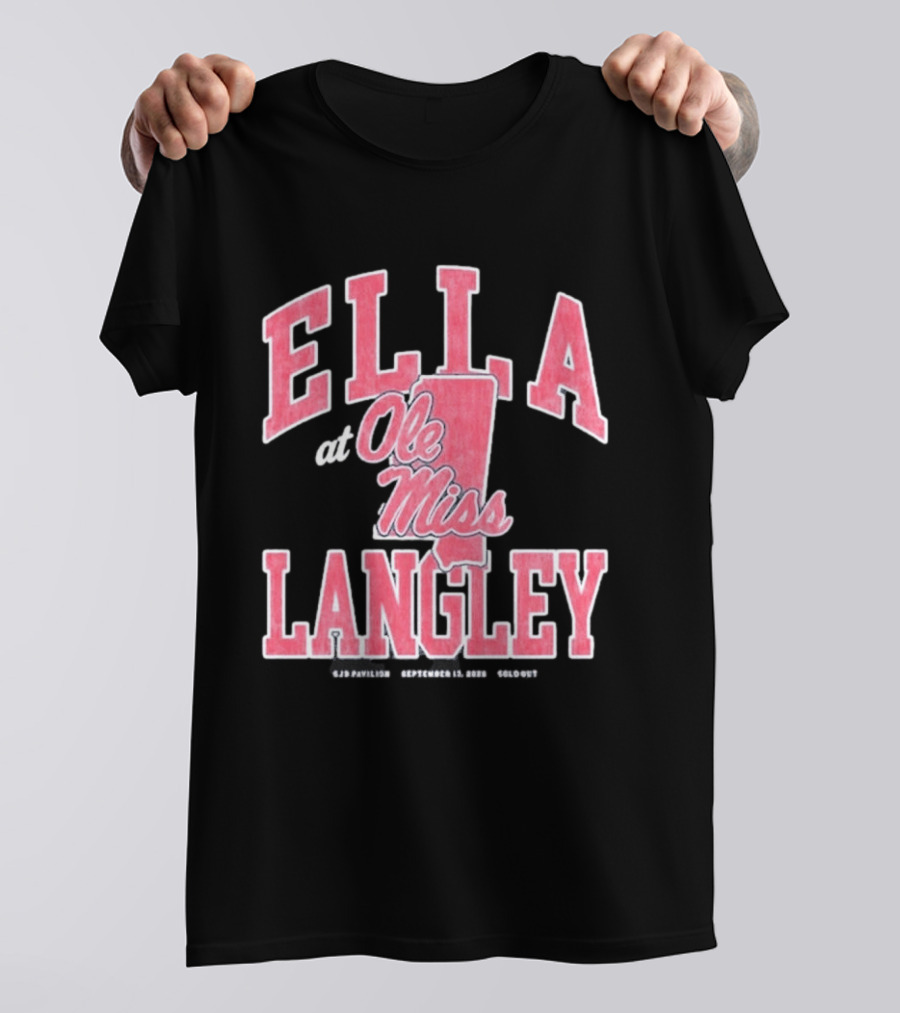 Ella Langley At Ole Miss SJB Pavilion September 17 2026 Oxford Mississippi T-Shirt