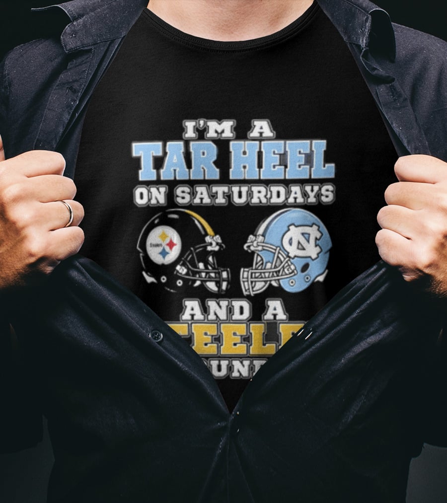 Pitt Panther On Saturdays And Steeler On Sundays Football Team Spirit T-Shirt