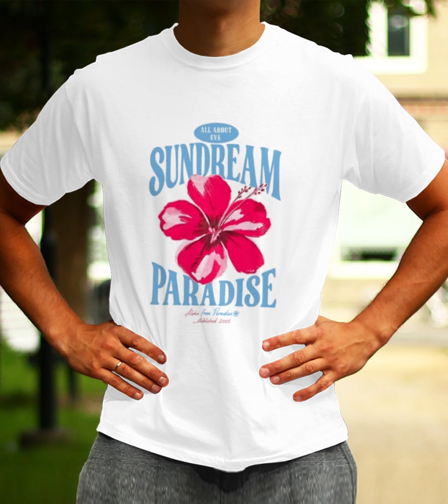 Sundream Paradise Hibiscus Aloha For Relaxing Established 2005 T-Shirt