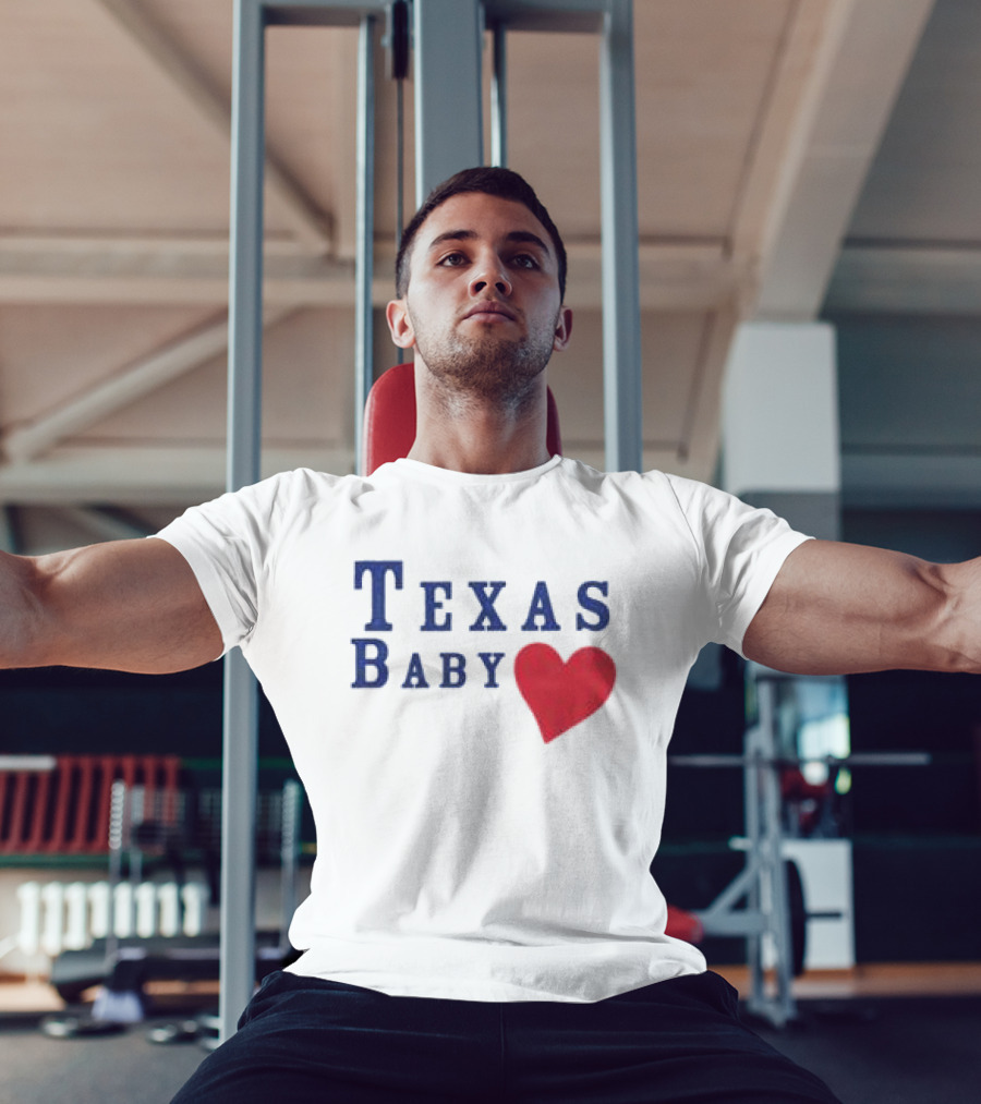 Susannah Joffe Store Texas Baby Heart Tank T-Shirt