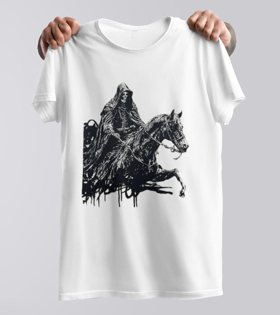 A7x World Store Total Surrender Grim Reaper Horseman T-Shirt