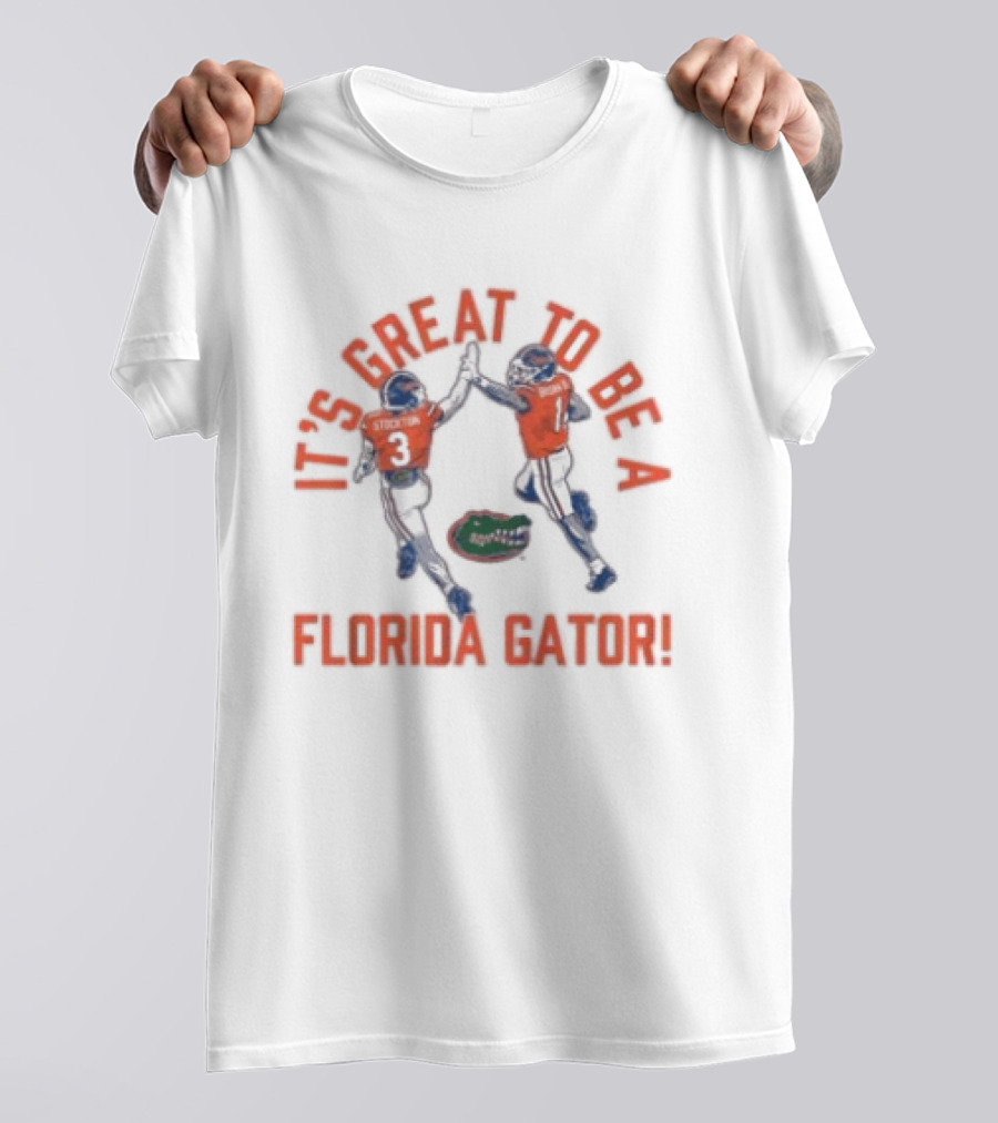 It's Great To Be A Florida Gator Football Team T-Shirt