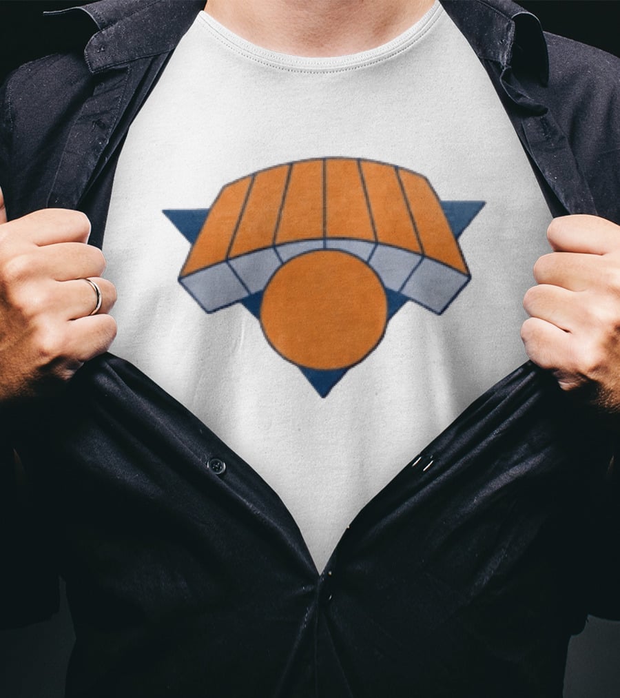 Ji Lee Underbranded New York Knicks Iconic Basketball Team T-Shirt
