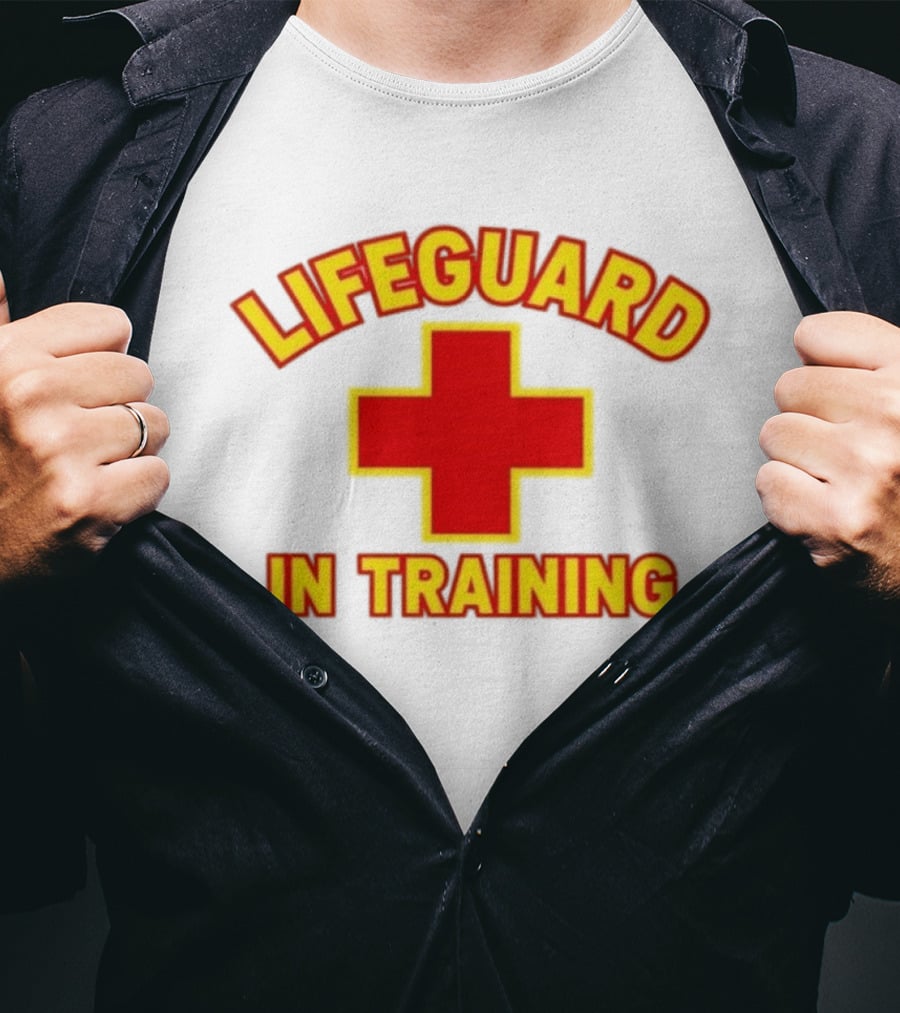 Lifeguard In Training Red Cross T-Shirt