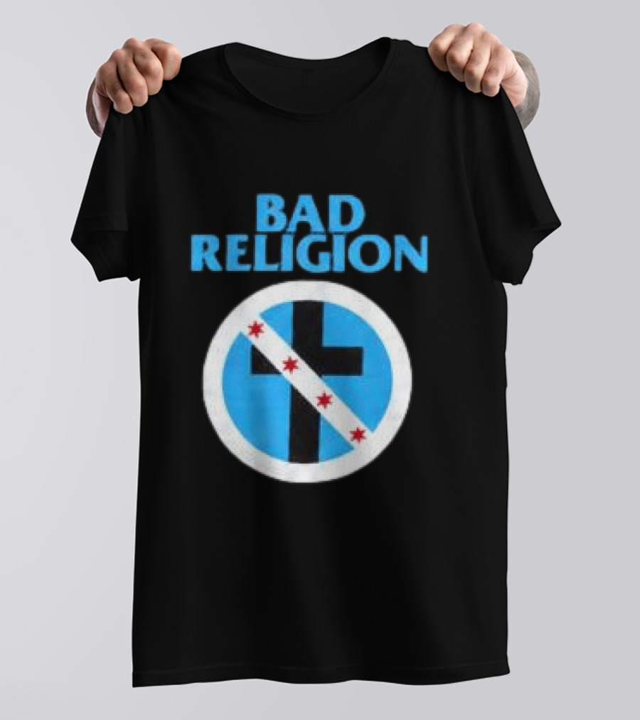 Bad Religion Store Riot Fest Chicago T-Shirt