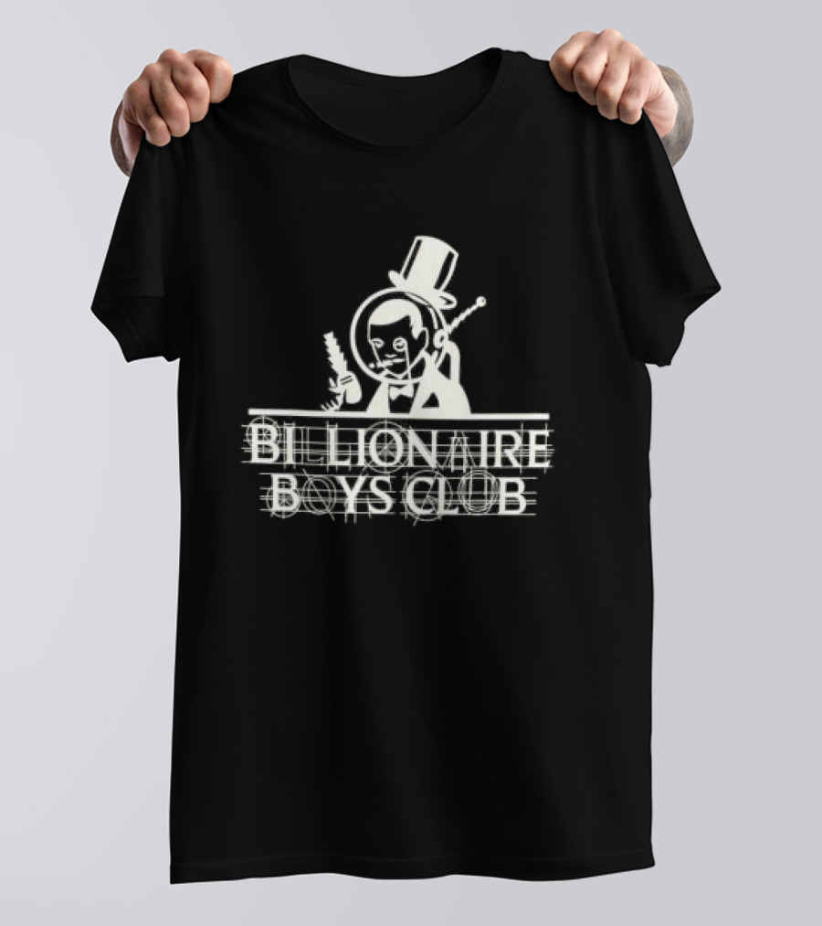 Billionaire Boys Club Monocle Top Hat Blueprint T-Shirt