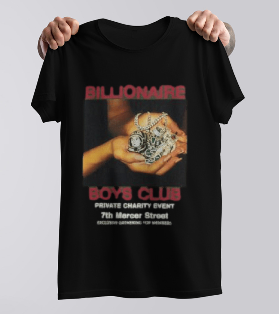 Billionaire Boys Club Private Charter Event 7th Mercer Street NYC Exclusive Fashion T-Shirt