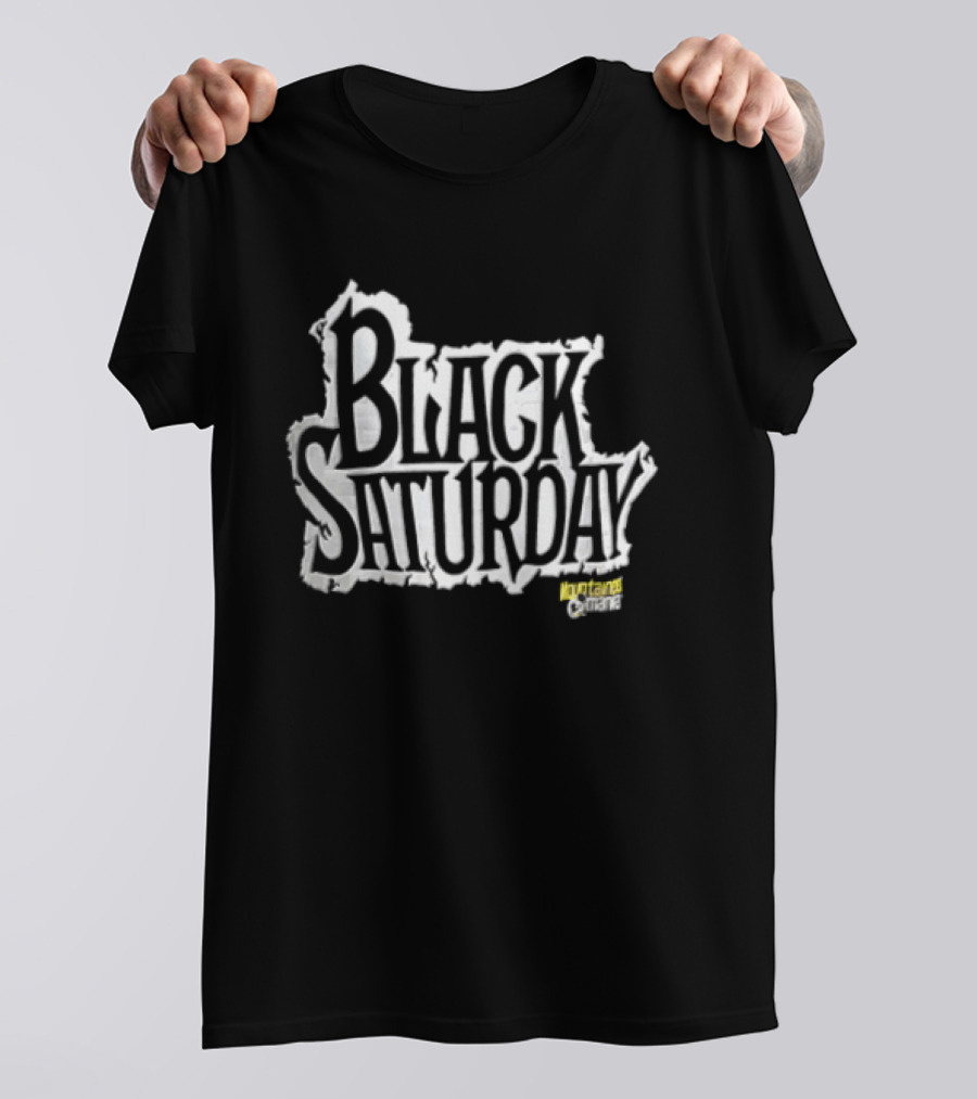 Black Saturday Mountaineer Mania T-Shirt