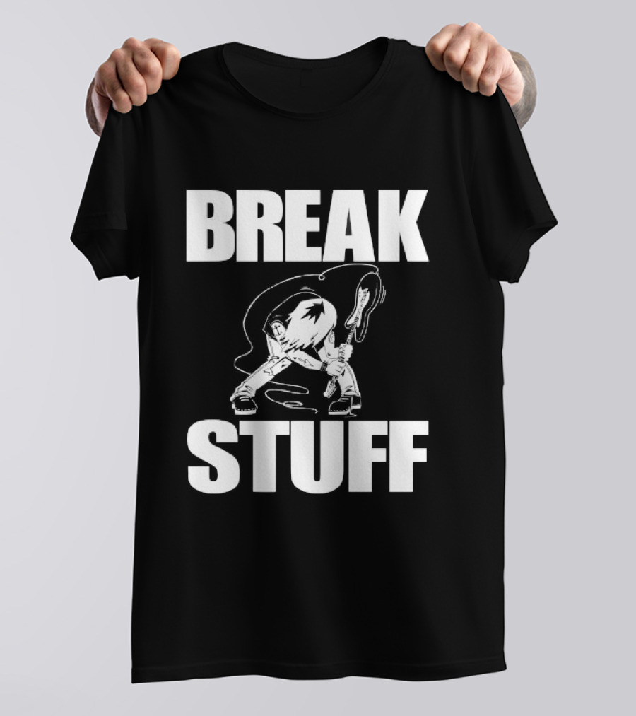 Limp Bizkit Break Stuff Illustration Iconic Band T-Shirt