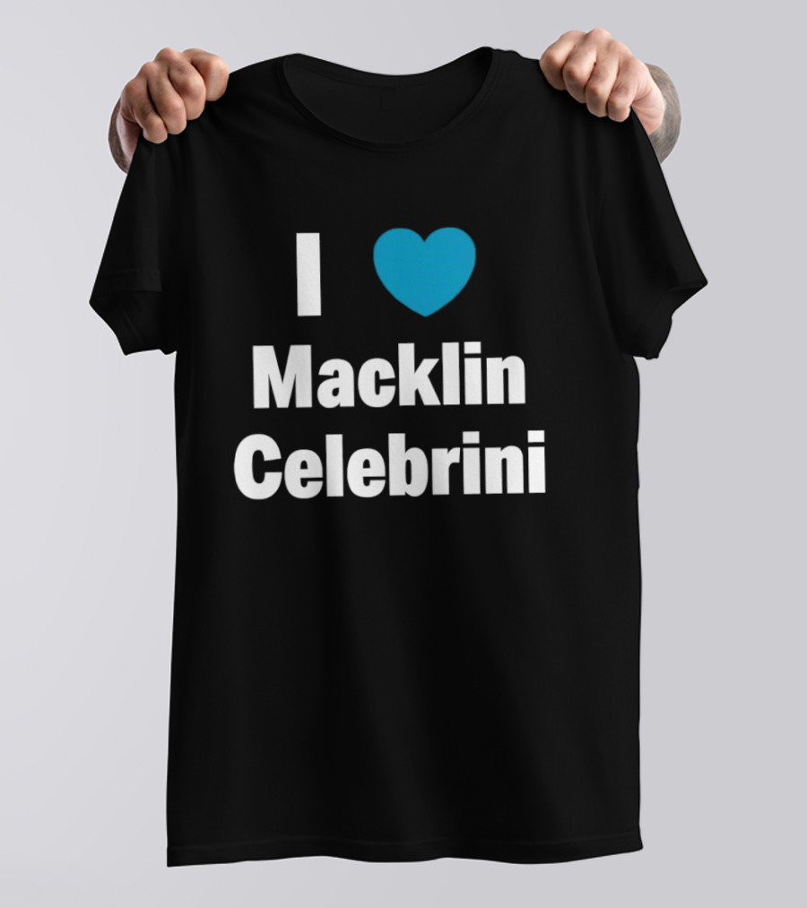 I Heart Macklin Celebrini San Jose Sharks Hockey Fan Favorite T-Shirt