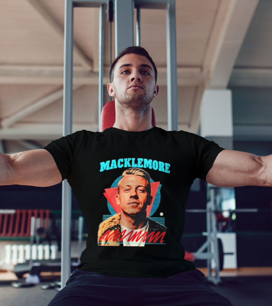 Macklemore Vintage Retro Style Collage T-Shirt