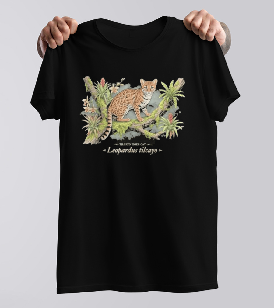 Tilcayo Tiger Cat Leopardus Tilcayo T-Shirt