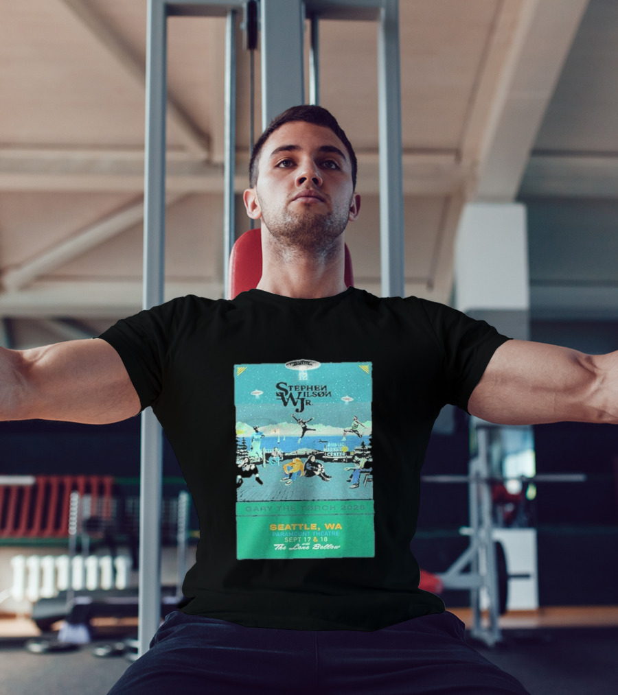 Stephen Wilson Jr Carry The Torch 2026 Seattle Paramount Theatre Event September 17 18 Public Market Center Seattle WA T-Shirt
