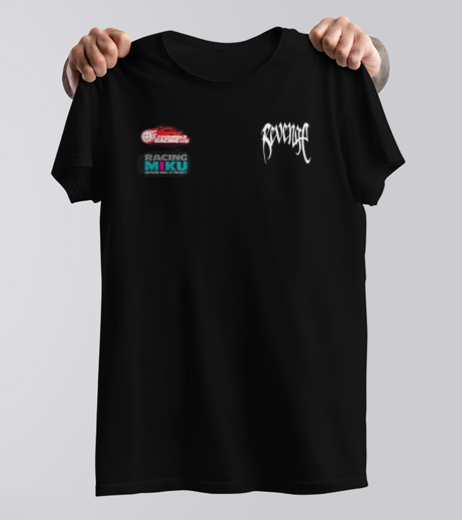 Revenge X Goodsmile Racing Miku Black T-Shirt
