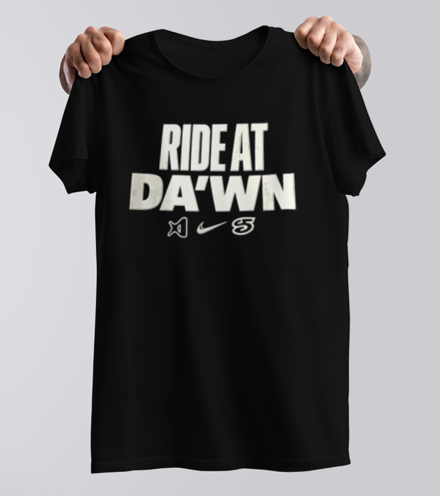 Ride At Da'wn Nike Swoosh Xbox Collaboration T-Shirt