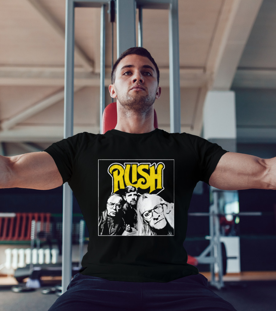 Rush Lone Gunmen Yellow T-Shirt
