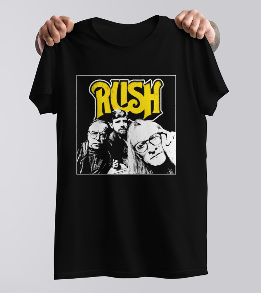 Rush Lone Gunmen Yellow T-Shirt