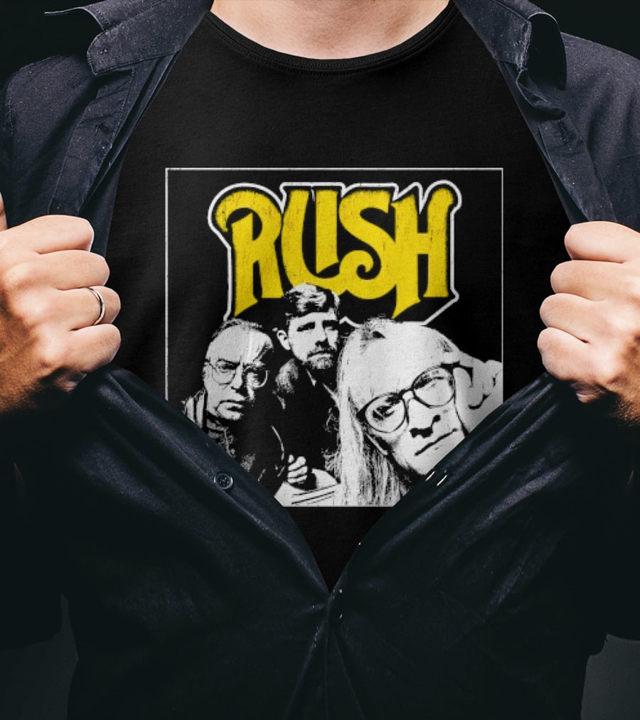 Rush Lone Gunmen Yellow T-Shirt