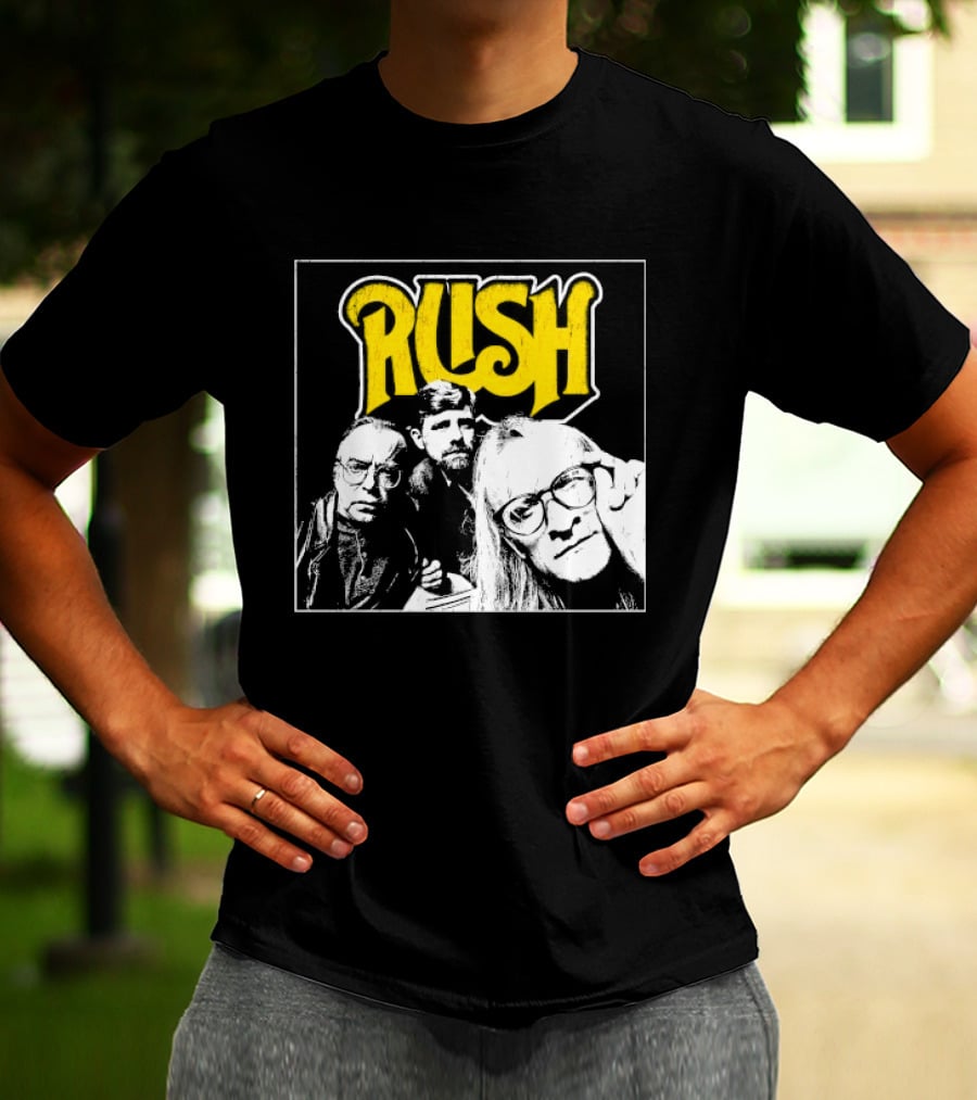Rush Lone Gunmen Yellow T-Shirt
