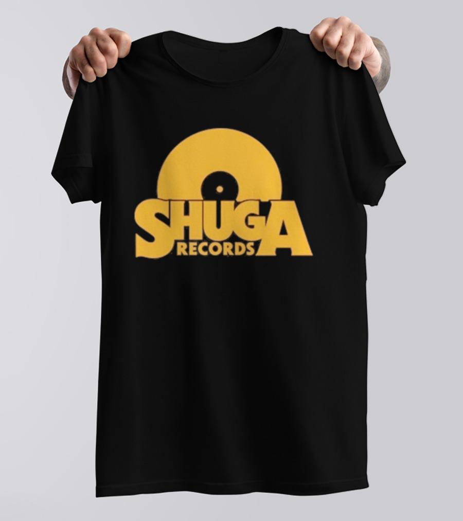 Shuga Records Vinyl Icon Retro Style Collection T-Shirt