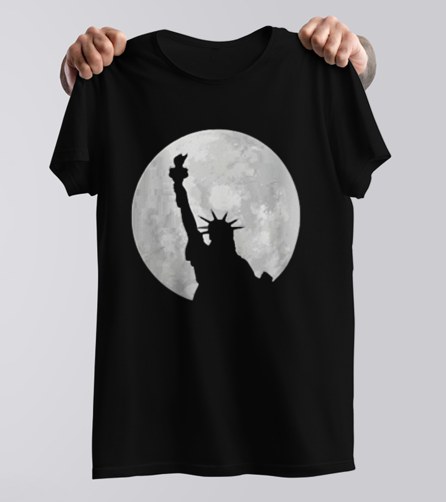 Statue Of Liberty Lunar T-Shirt