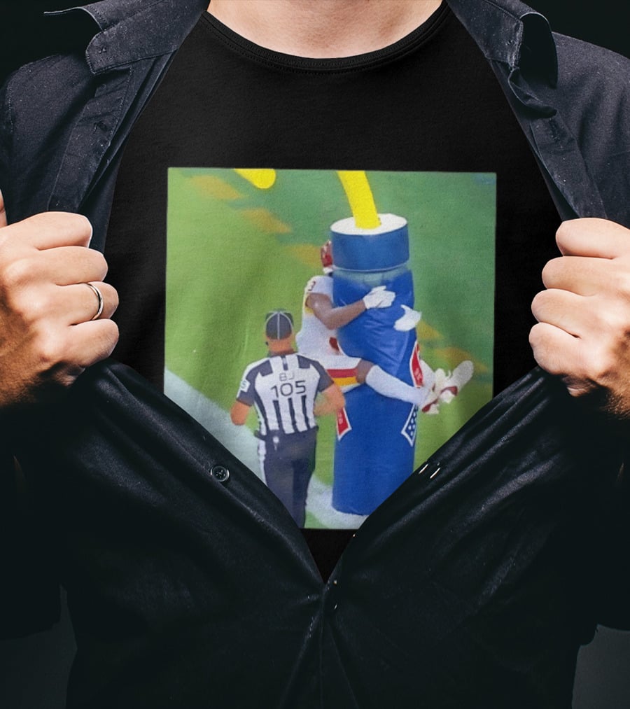 Stefon Diggs Washington Commanders Touchdown Celebration NFL Moment T-Shirt