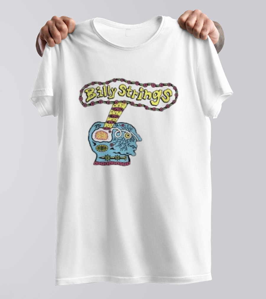 Billy Strings Store Head Brain T-Shirt