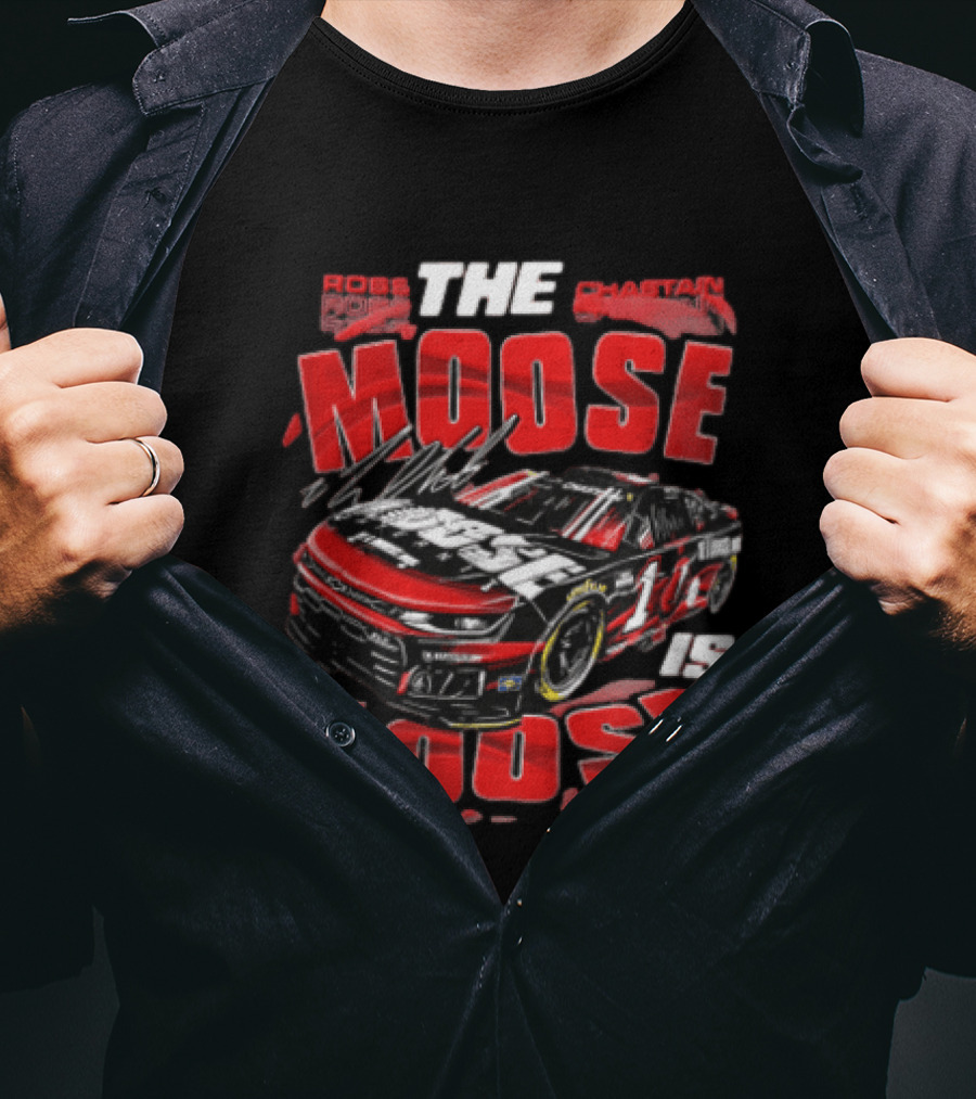 Ross Chastain The Moose Is Loose Trackhouse Race Car 1 T-Shirt