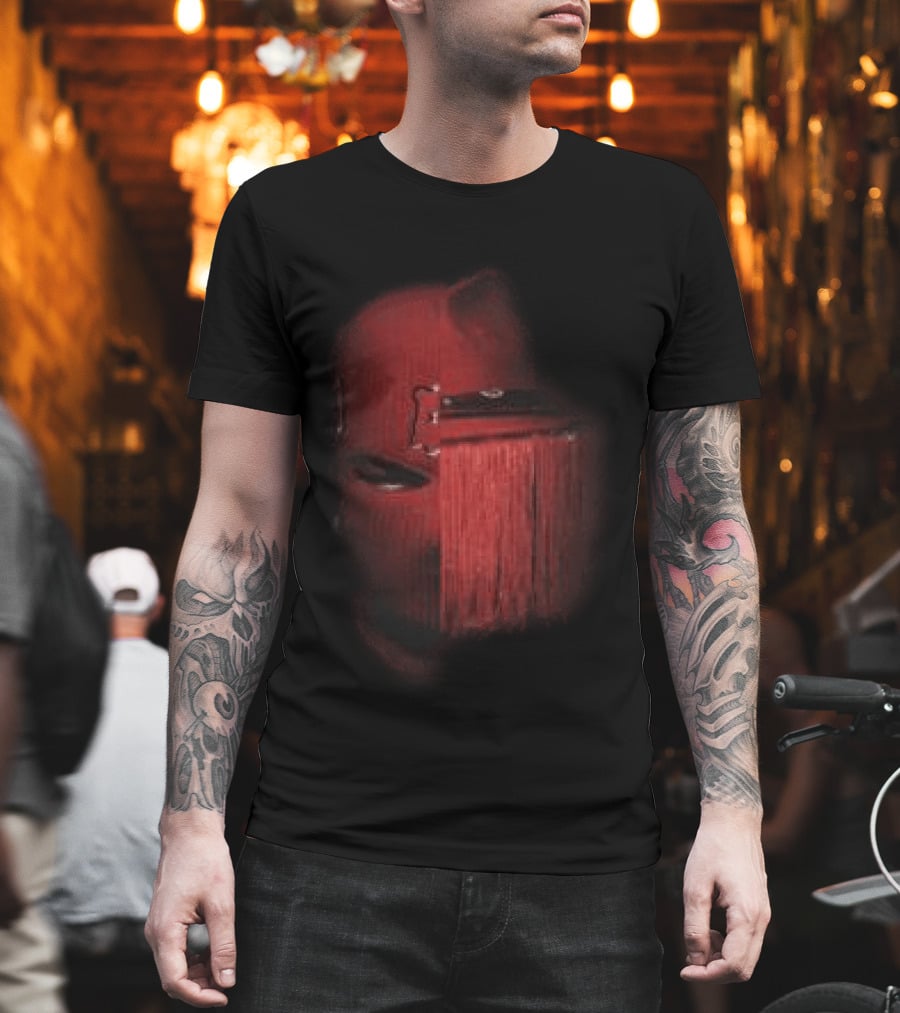 Wesghost Store Redghost Tour Mask Fringes T-Shirt