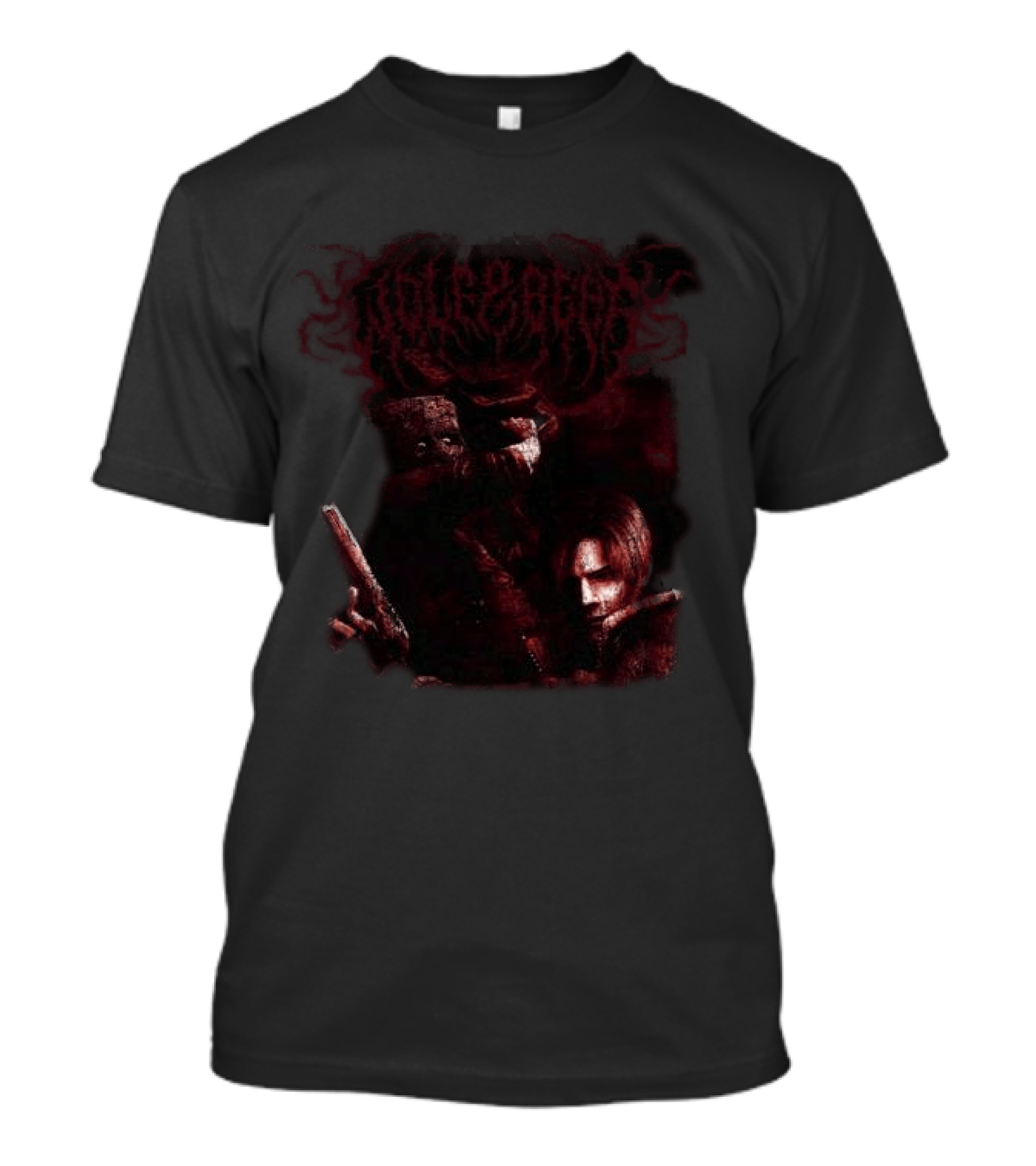 <strong>Wolf & Bear Store Evil Horror Game Character And Villain Dark Art</strong> T-Shirt