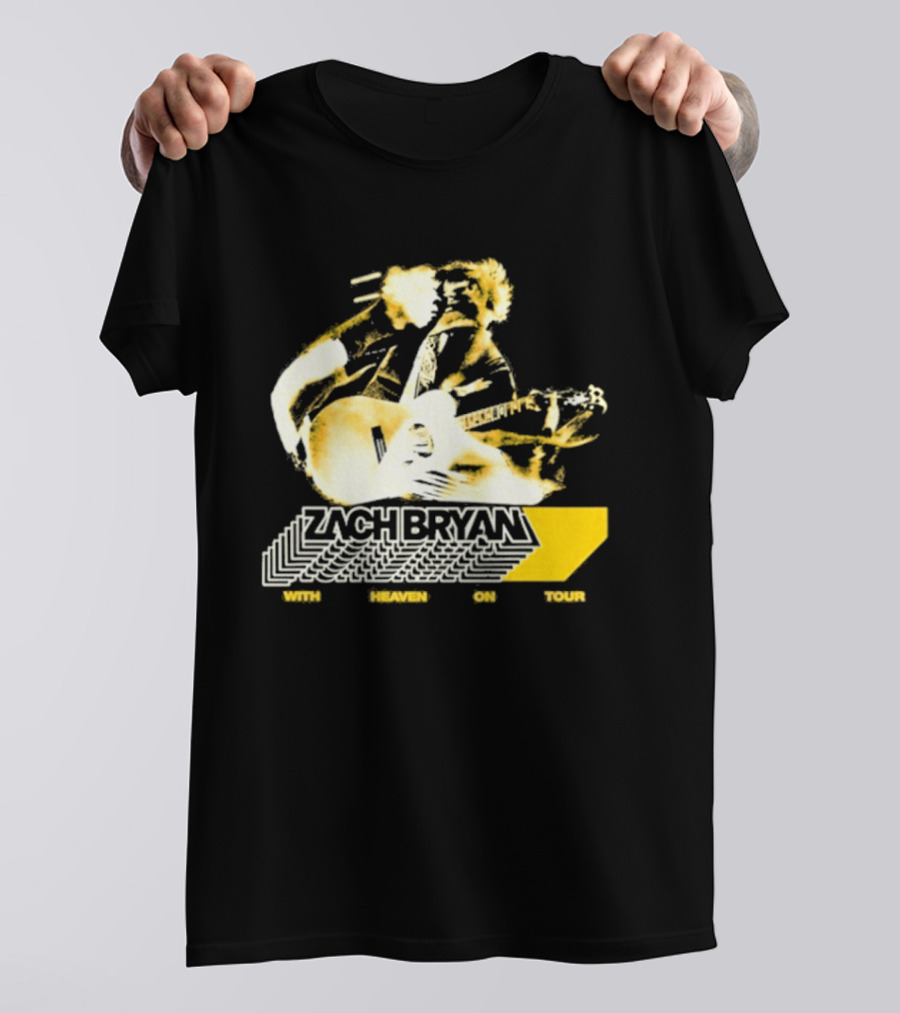 Zach Bryan With Heaven On Tour Sep 18 2026 The Woodlands Dover DE T-Shirt