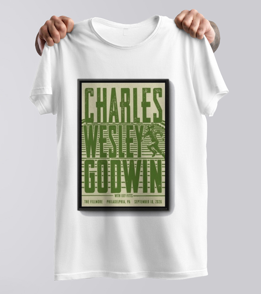 Charles Wesley Godwin The Fillmore Philadelphia PA September 18 2026 T-Shirt