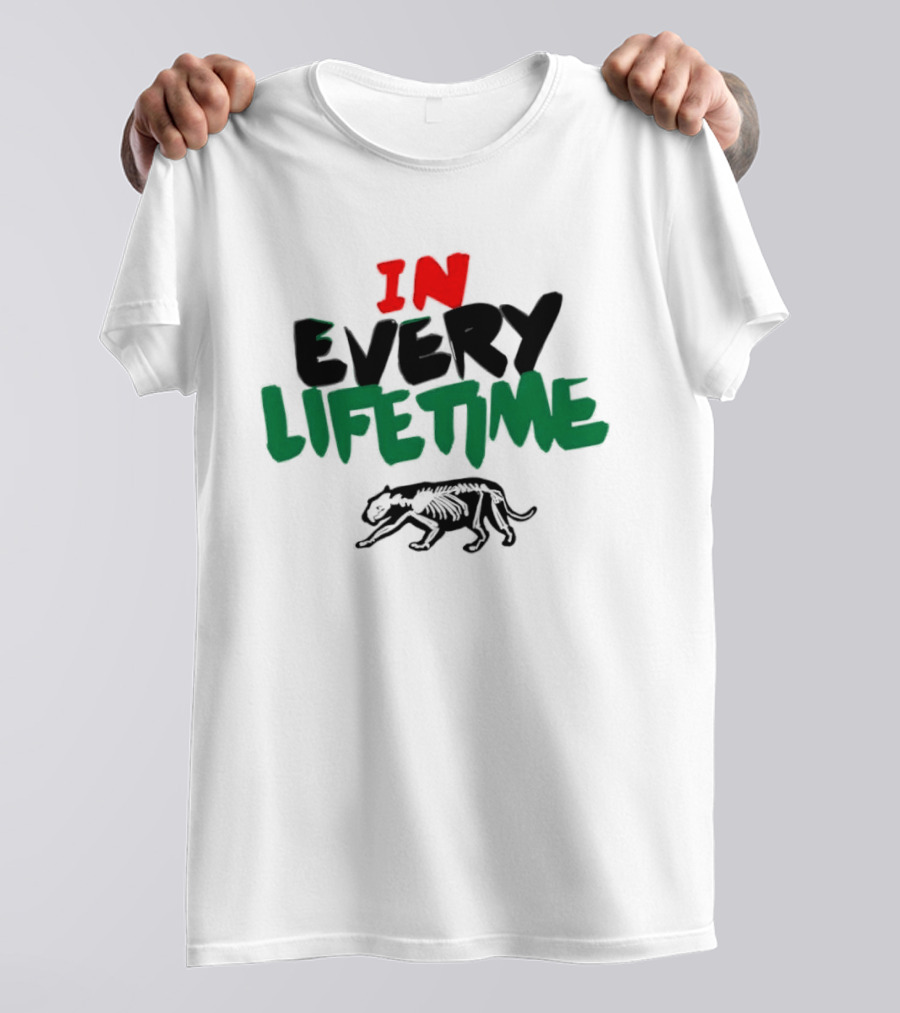In Every Lifetime Skeleton Panther Anatomy T-Shirt