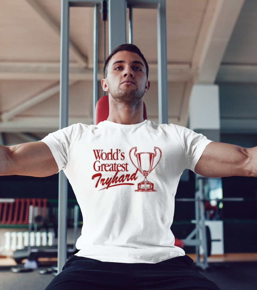 The Band Camino World's Greatest Tryhard Trophy T-Shirt