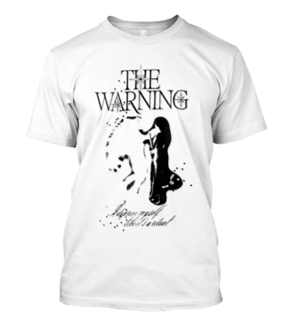 The Warning I Deprive Myself Like Its A Ritual Woman Playing Horn Stars T-Shirt