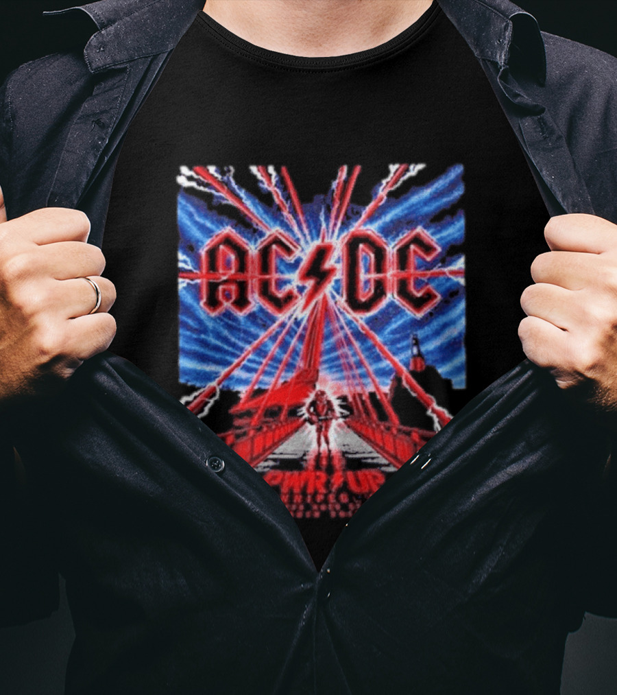 ACDC PWR UP Tour September 20 2026 Princess Auto Stadium Winnipeg MB Event T-Shirt