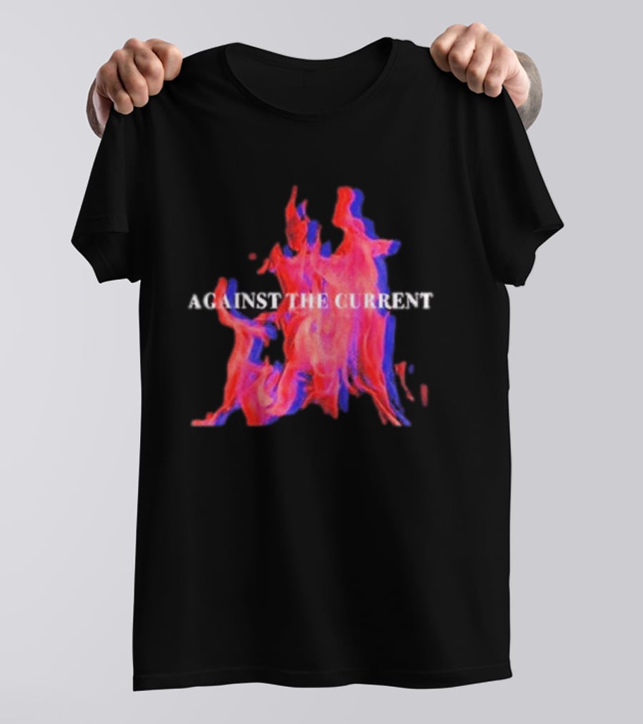 Against The Current Flames Fiery T-Shirt