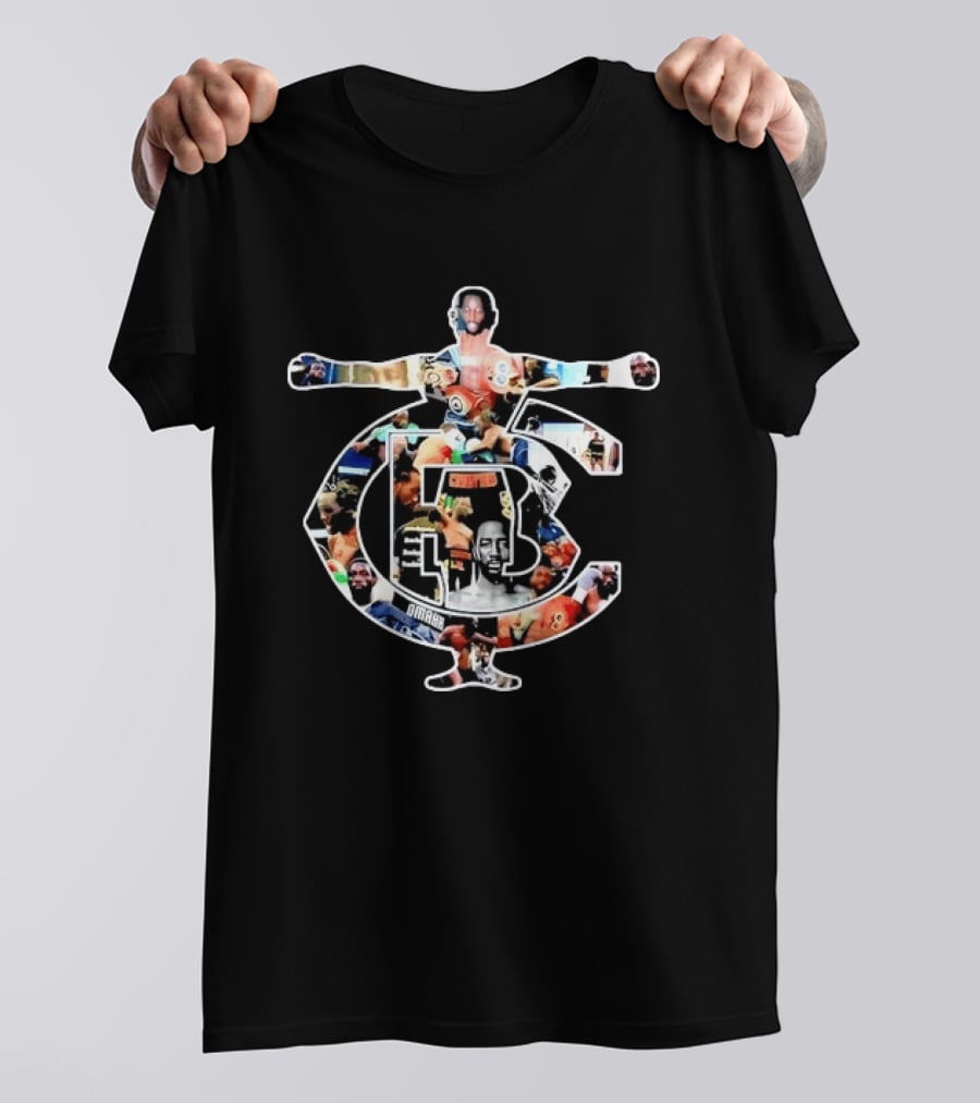 Terence The Crawford Era Chicago Cubs CB Collage T-Shirt