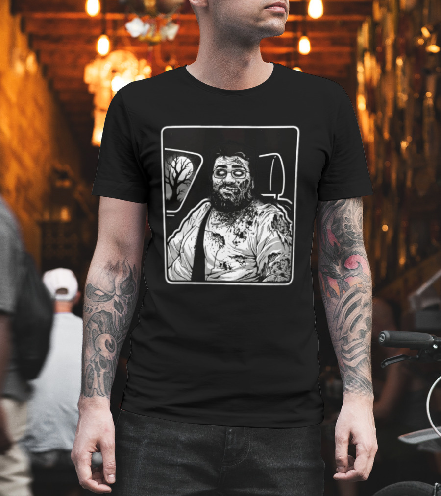 Undead Armenian Cory Zombie Ride With Tree T-Shirt